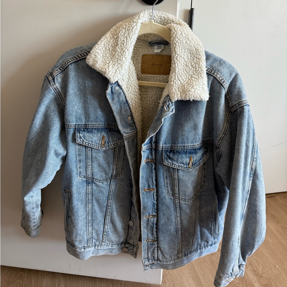 Sherpa Denim Jacket